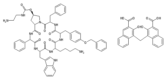 パシレオチドパモ酸塩